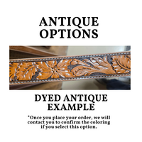 Custom Belt Order Form