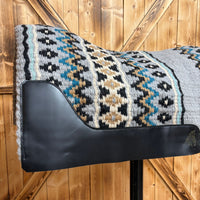 Blanket Top Pad (Grey, Ocean, Blue)