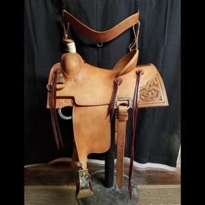 Three Forks Ultimate Roper Saddle 9. ($4650)