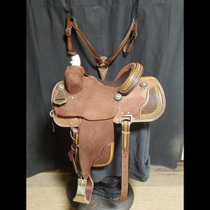 Three Forks Roper Saddle 1. ($4100)