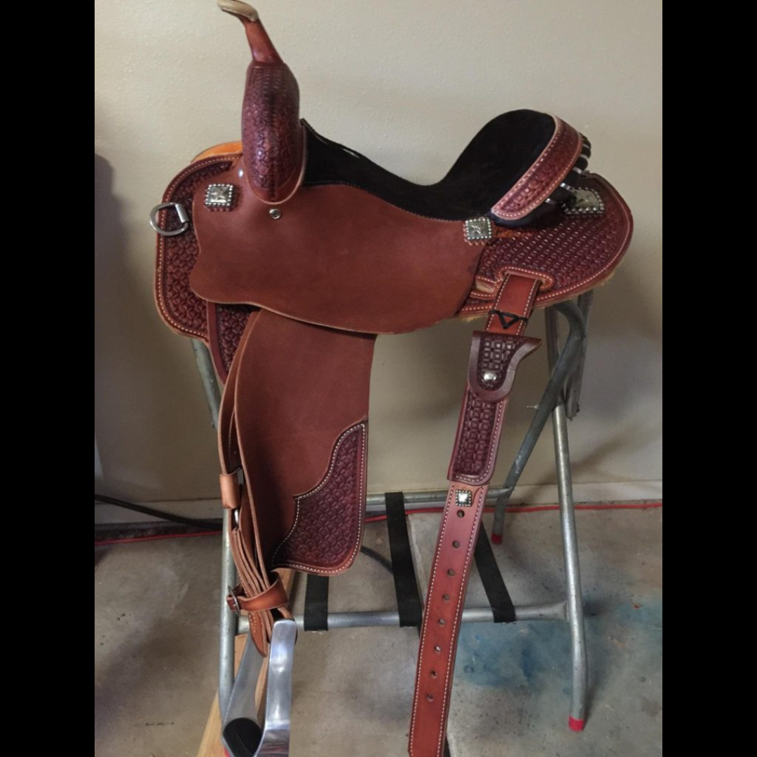Merrill Barrel Saddle 16 (Base price + $75)