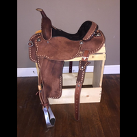 Merrill Barrel Saddle 9 (Base price + $700)