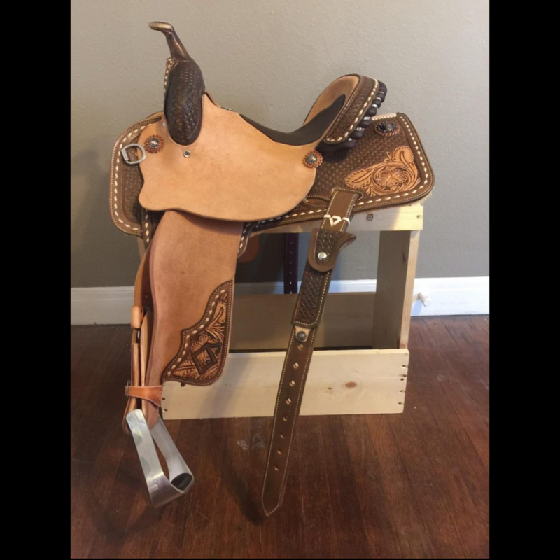Merrill Barrel Saddle 8 (Base price + $1070)