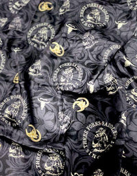 Three Forks Saddlery Scarf, Black