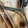 Steele Halter with Lead Rope - Green/Gold