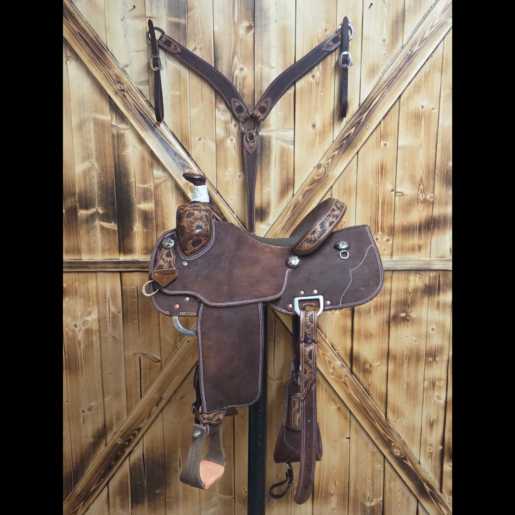 Three Forks Breakaway Roper Saddle 4 ($4495; $500 deposit)