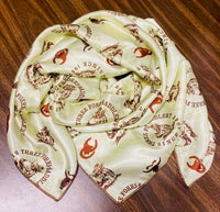 Three Forks Saddlery Scarf, Gold