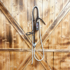 Steele Halter with Lead Rope - Brown/Black