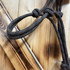 Steele Halter with Lead Rope - Brown/Black