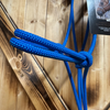 Steele Halter with Lead Rope - Solid Blue