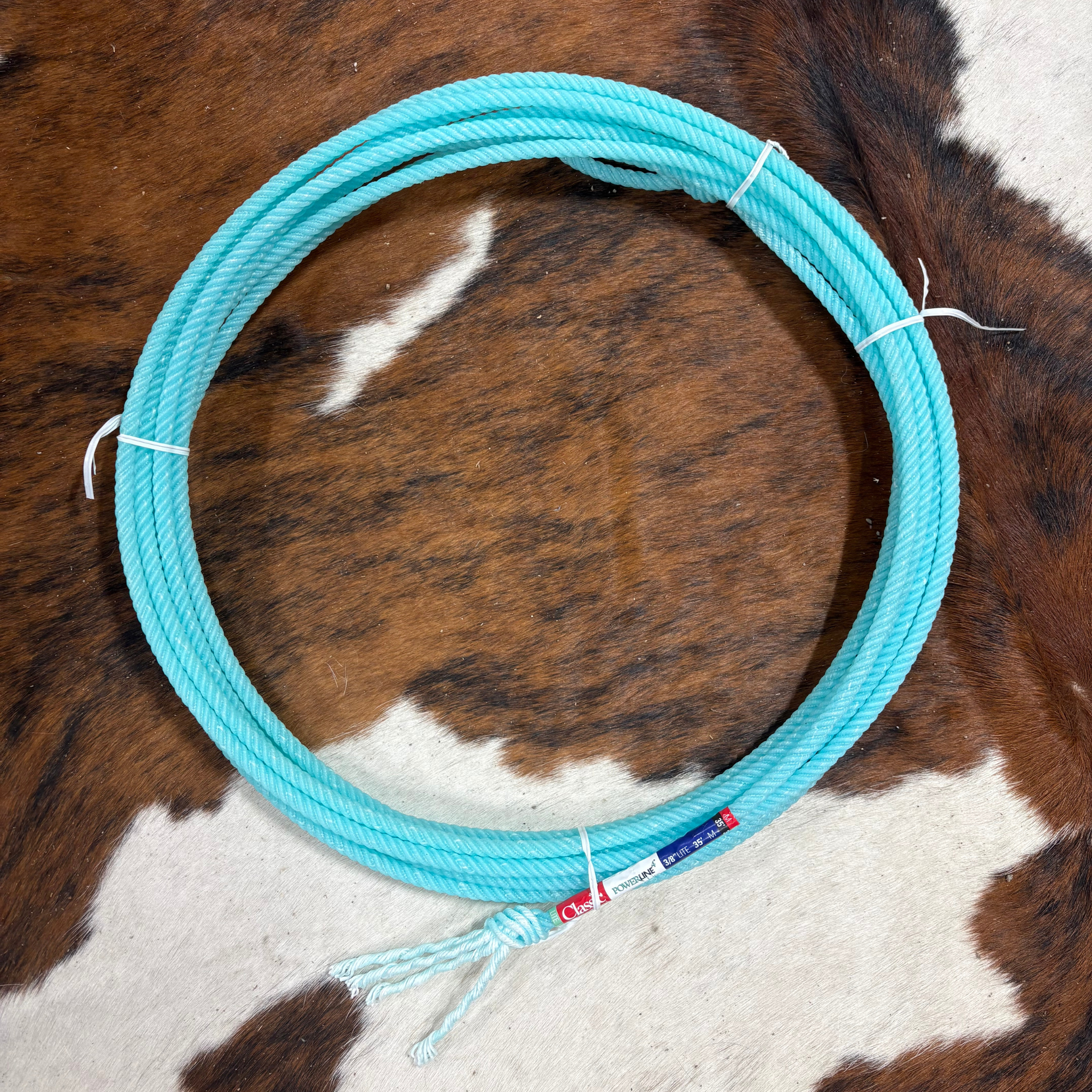 Classic Powerline Lite Teamroping Ropes, 35-Foot Heel Rope