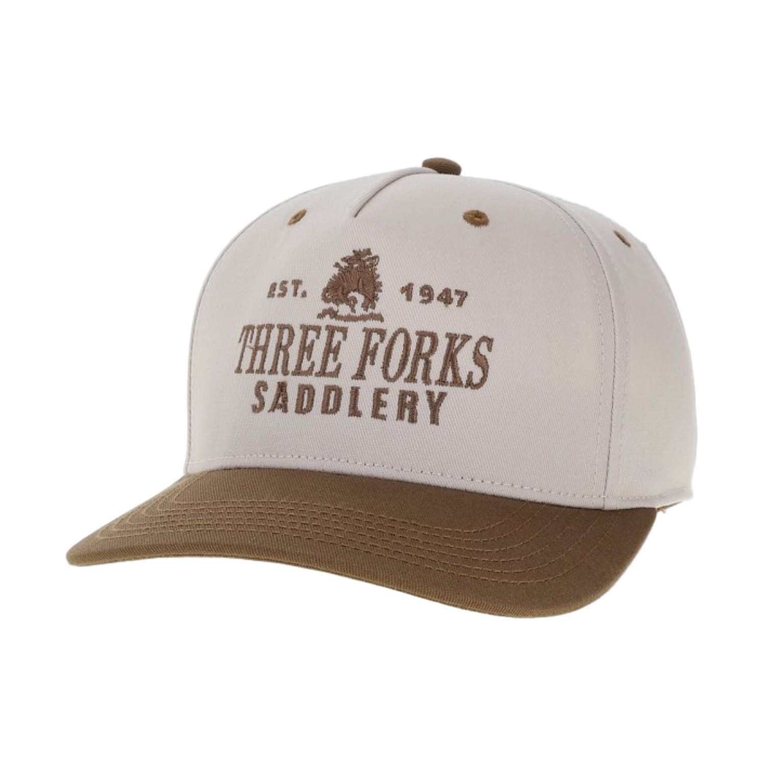 NFR Three Forks Saddlery Ballcap, Tan