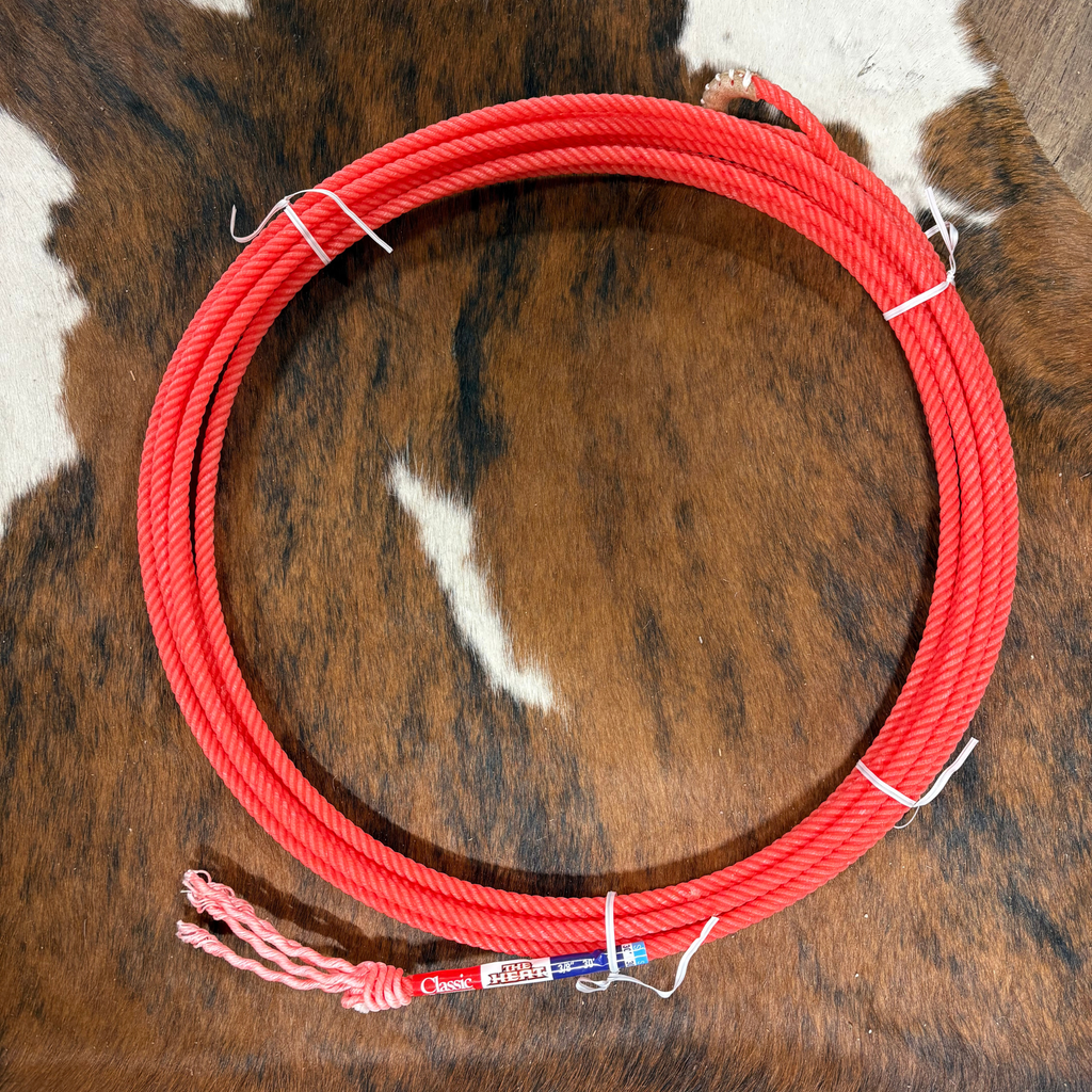 Classic Heat Teamroping Ropes, 30-Foot Head Rope – Three Forks Saddlery