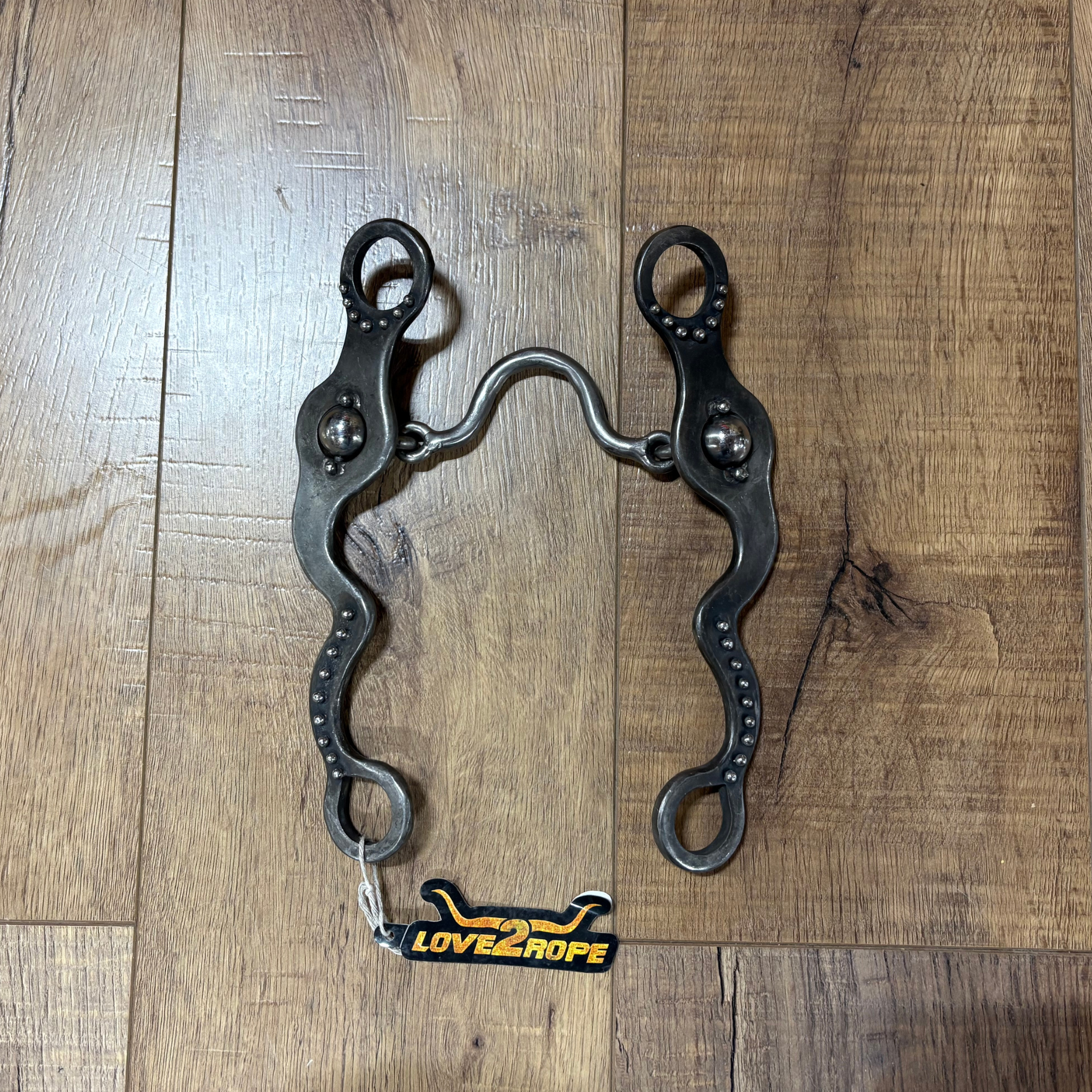 Love 2 Rope, 9" Steel Shanks W/ Smooth Port Bit