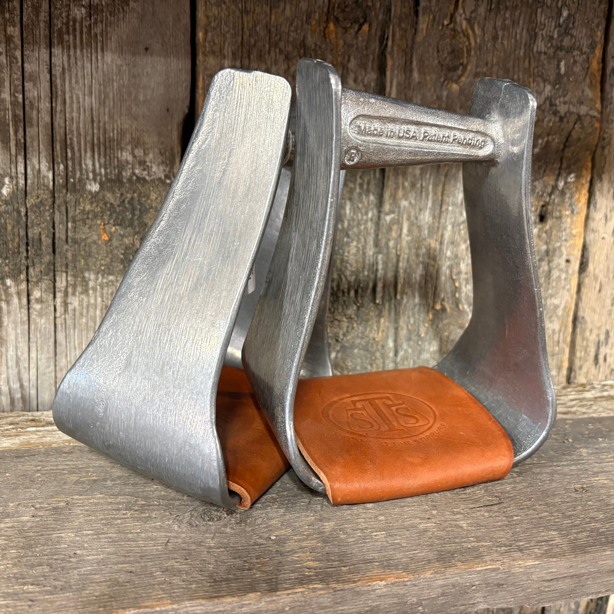 Straight Time Stirrups Roper 4" Aluminum