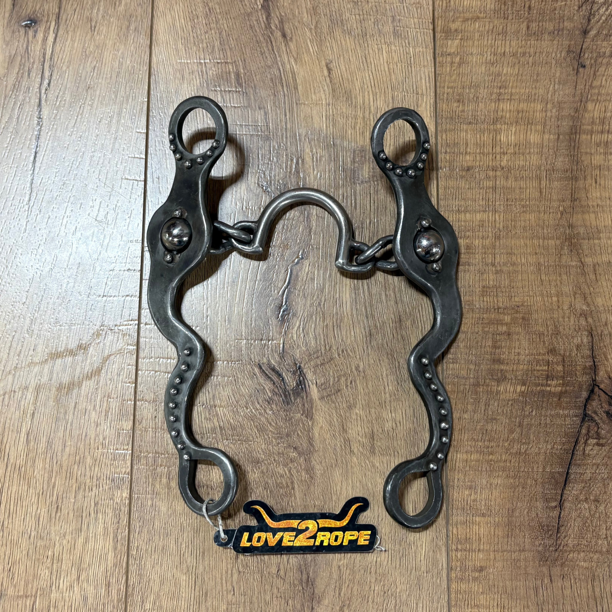 Love 2 Rope, 9" Steel Shanks Standard Port Bit
