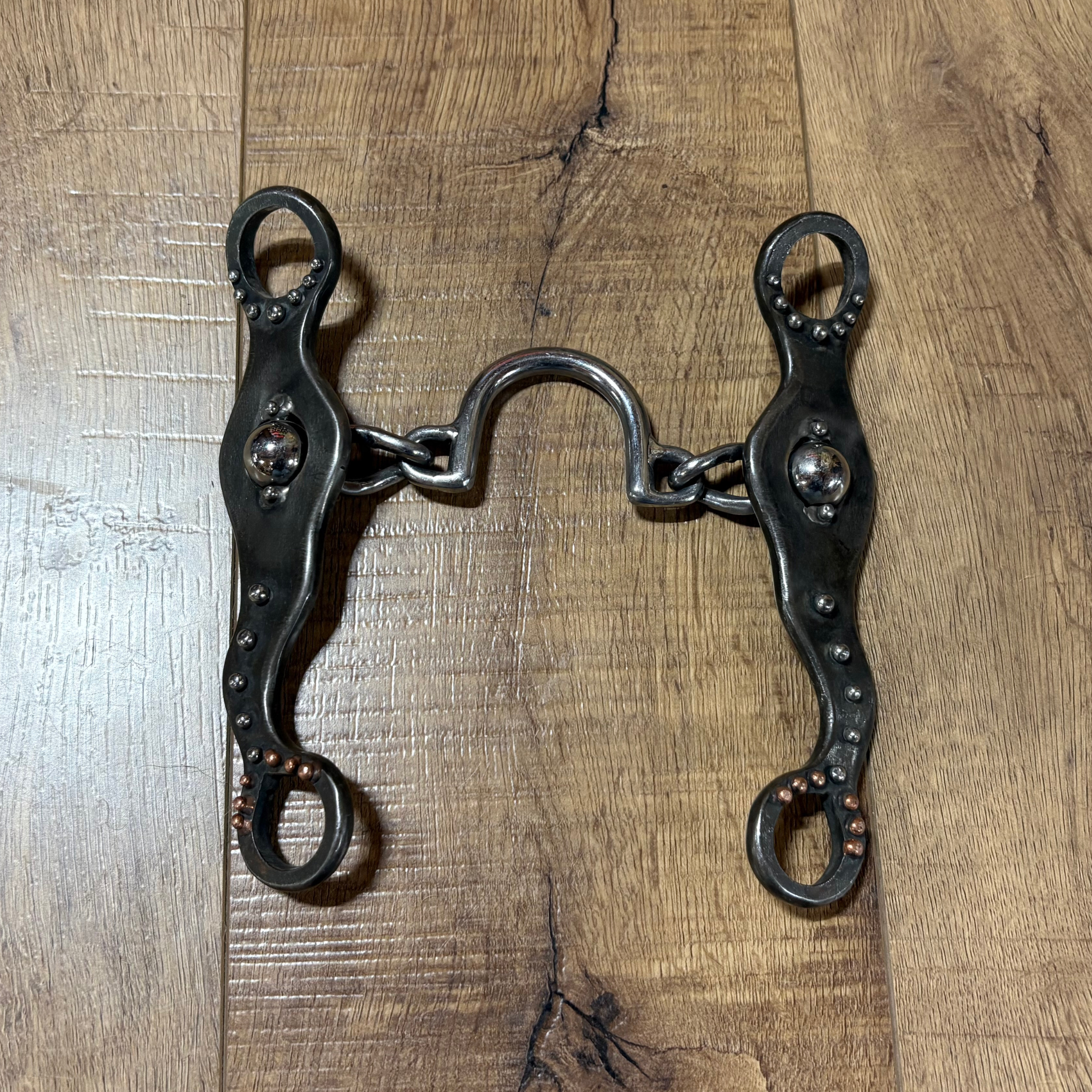 Love 2 Rope, Easy 7 Steel Shanks Standard Port w/ Copper Dots Bit
