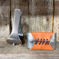 Straight Time Stirrups | Sharon Camarillo Barrel Stirrups W/ Buttons, 3" Aluminum