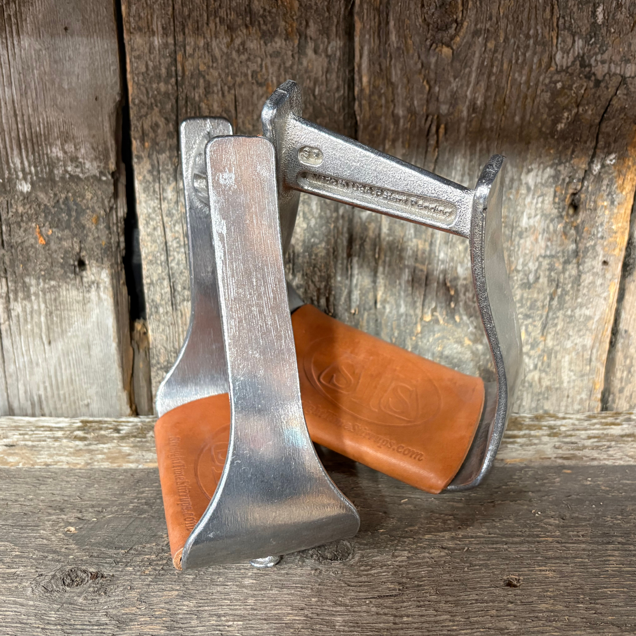 Straight Time Stirrups Barrel W/ Buttons