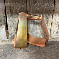 Straight Time Stirrups Jr. Roper Copper