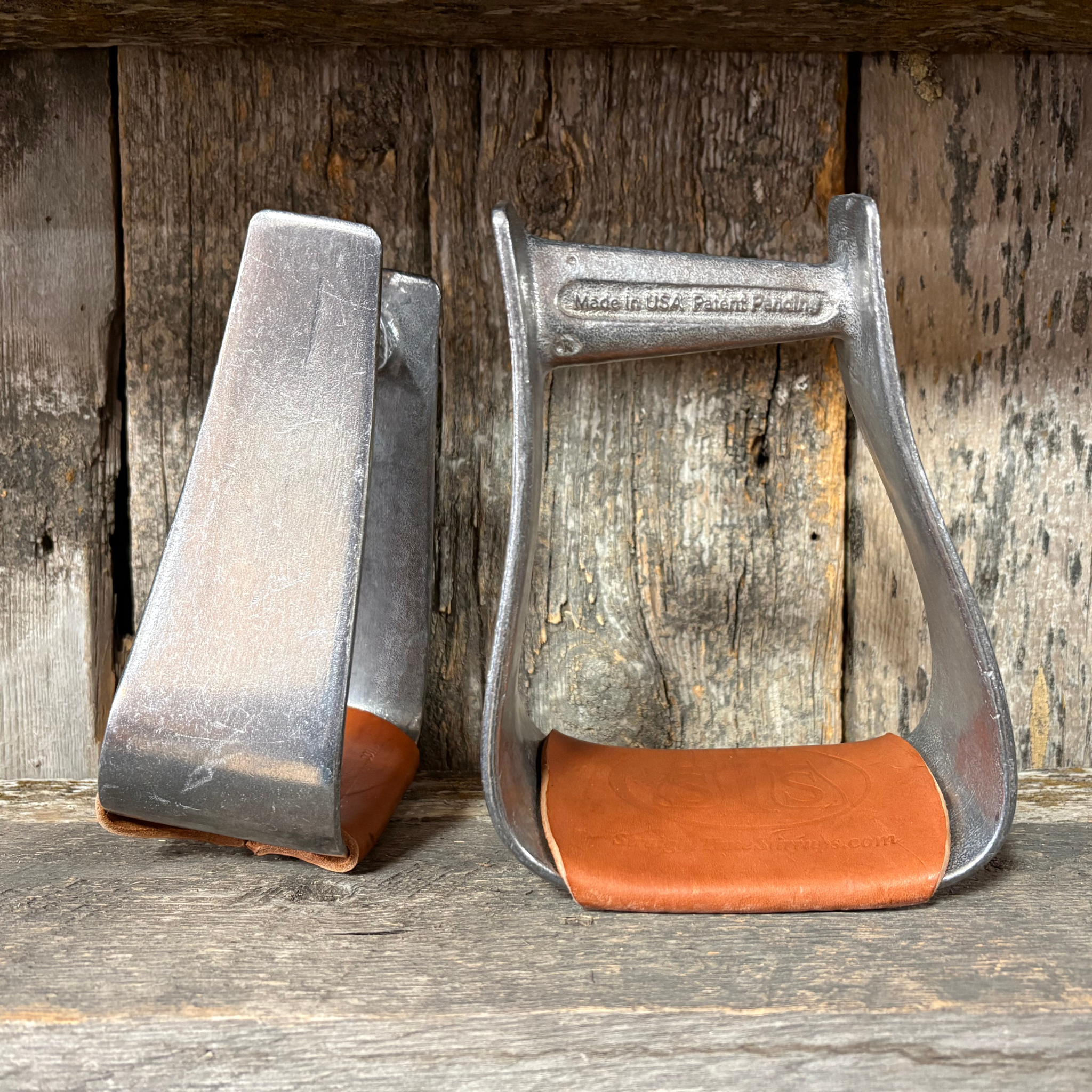 Straight Time Stirrups Roper 3" Aluminum