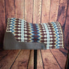 Three Forks Saddlery Blanket Top Pad | Burgundy/Blue