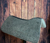 Three Forks Saddlery Blanket Top Pad | Black/Green