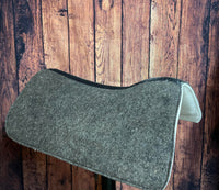 Three Forks Saddlery Blanket Top Pad | Black/Green