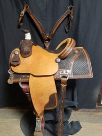 Three Forks Roper Saddle 3. ($4100)