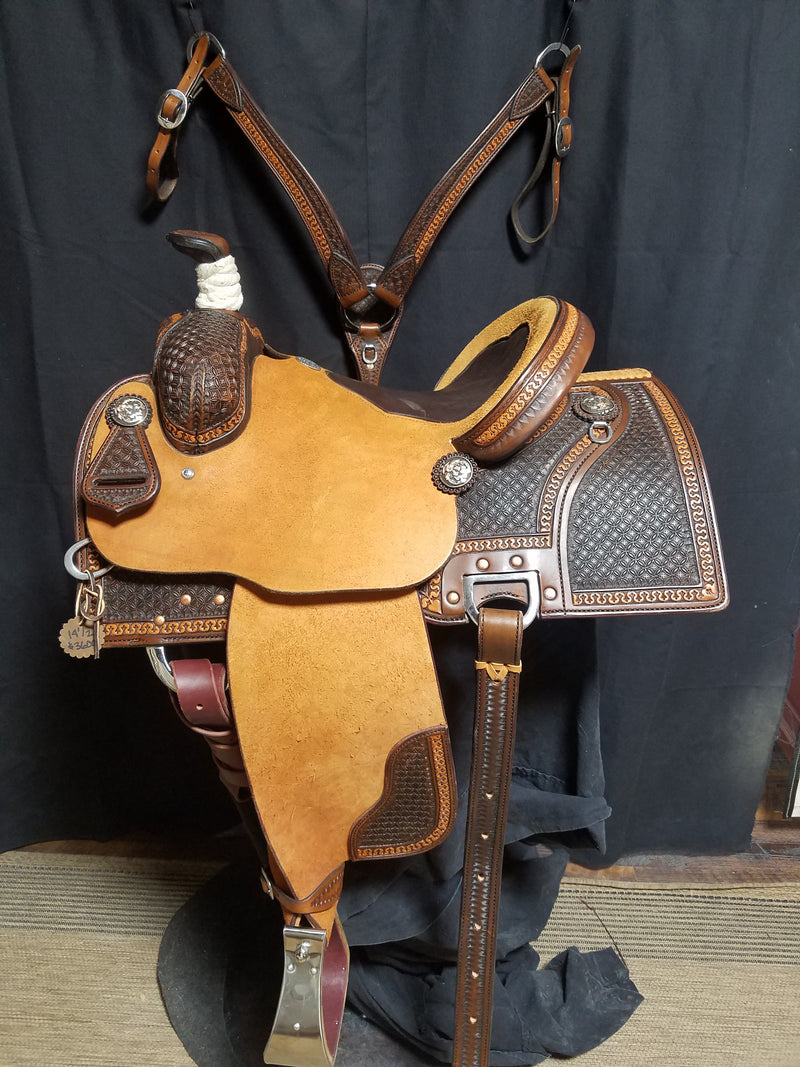 Three Forks Roper Saddle 3. ($4100)