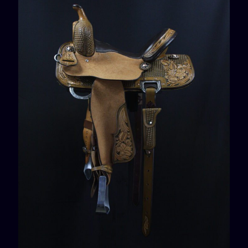 Sue Smith Barrel Saddle 17 ($4900)