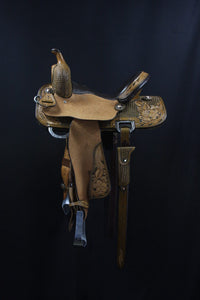 Sue Smith Barrel Saddle 17 ($4900)
